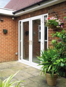 Upvc french doors with sidelights