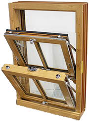 Upvc vertical sliding sash window